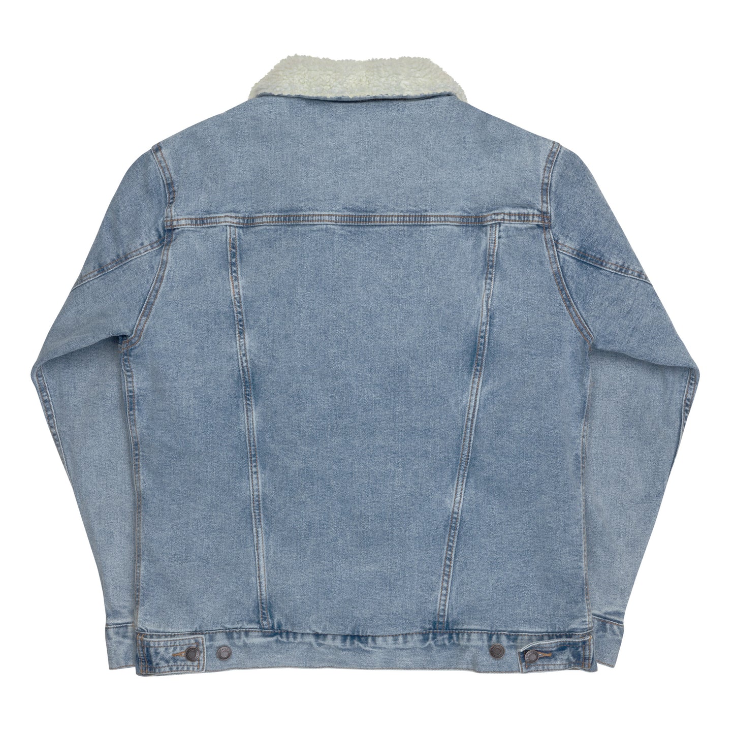 AstroKnock Unisex Denim Sherpa Jacket